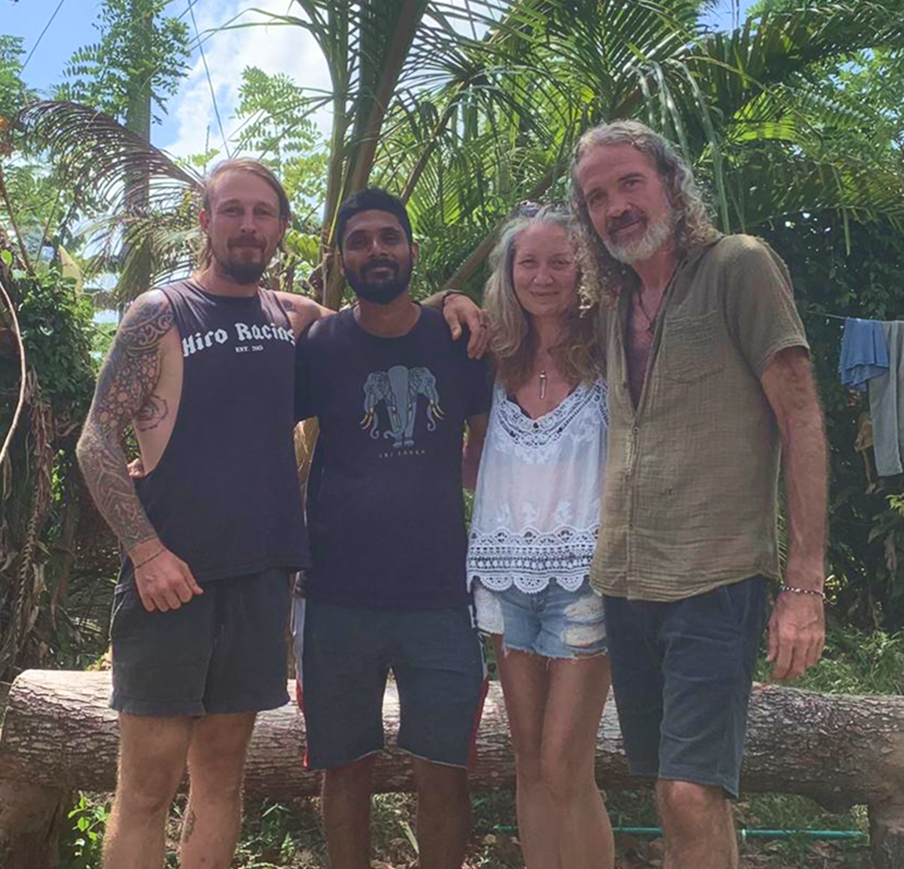 Four community members